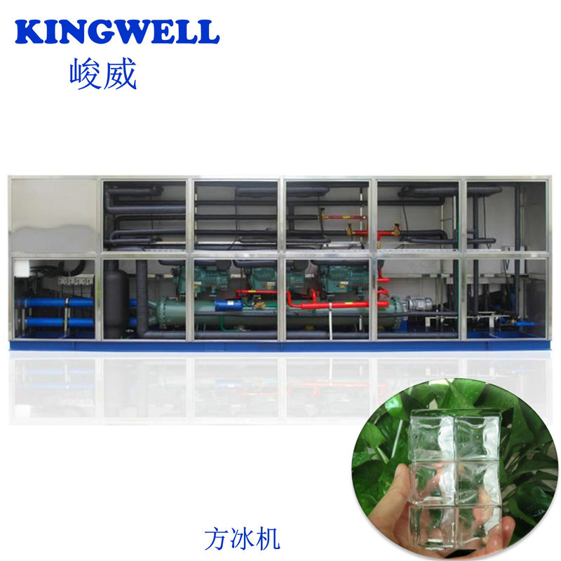 浙江大型厂家直供日产20吨食用方冰 颗粒冰及配套冰杯机生产线