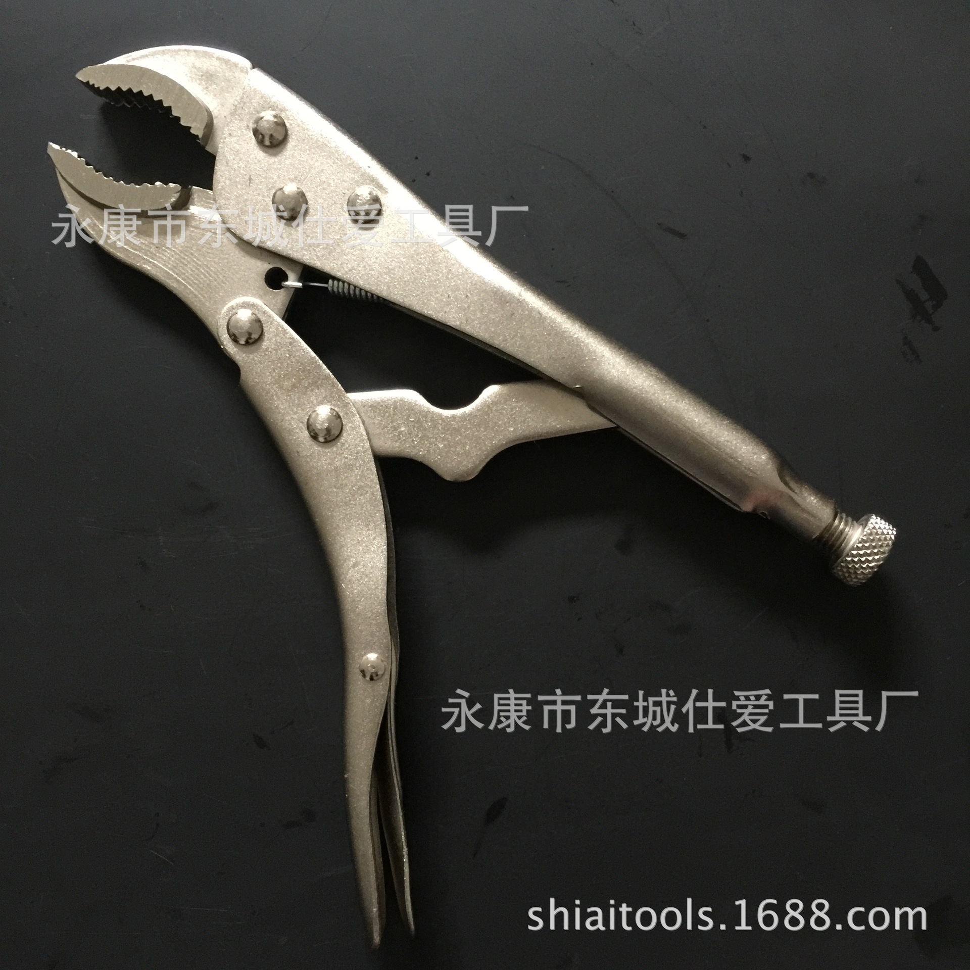 Suministro directo de fábrica multi-funcional de 10 pulgadas de 7 pulgadas fuerte Alicates de acero al cromo vanadio antideslizante abrazadera de tipo C durable boca redonda alicates fuertes