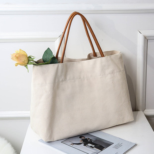Capacious small shopping bag, design one-shoulder bag, Korean style, South Korea