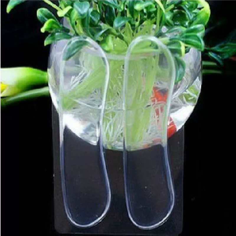 Самодельные прозрачные силиконовые наклейки на пятку желе невидимые наклейки на пятку