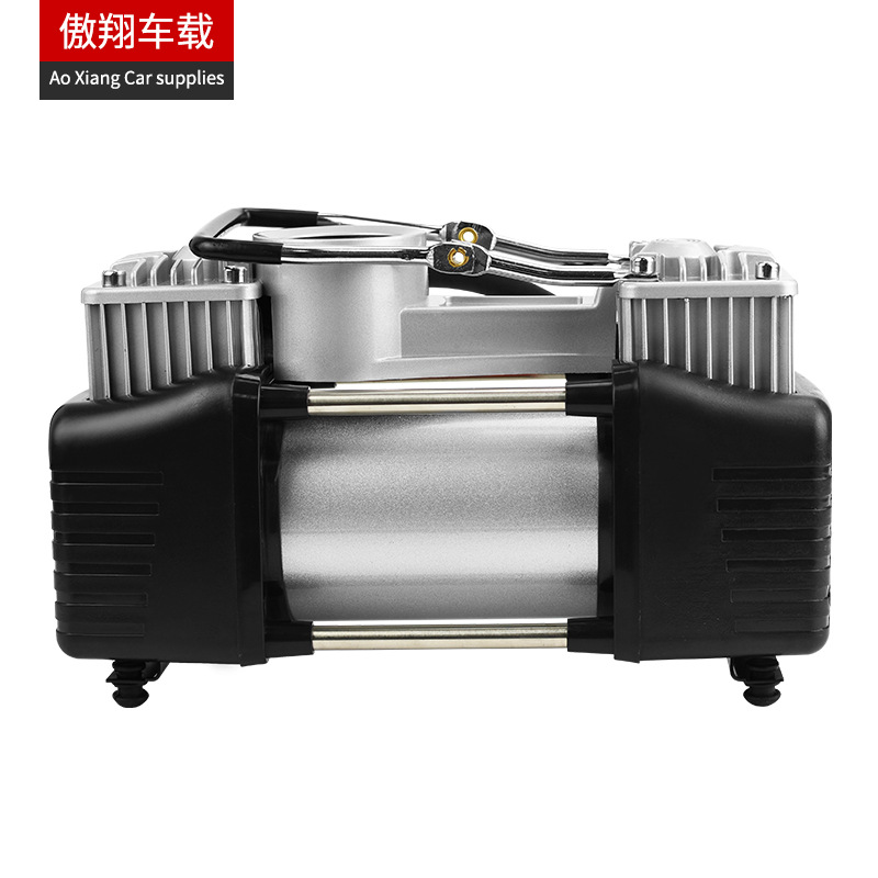 厂家大量生产 双缸充气工具套组 车载充气泵组合套装