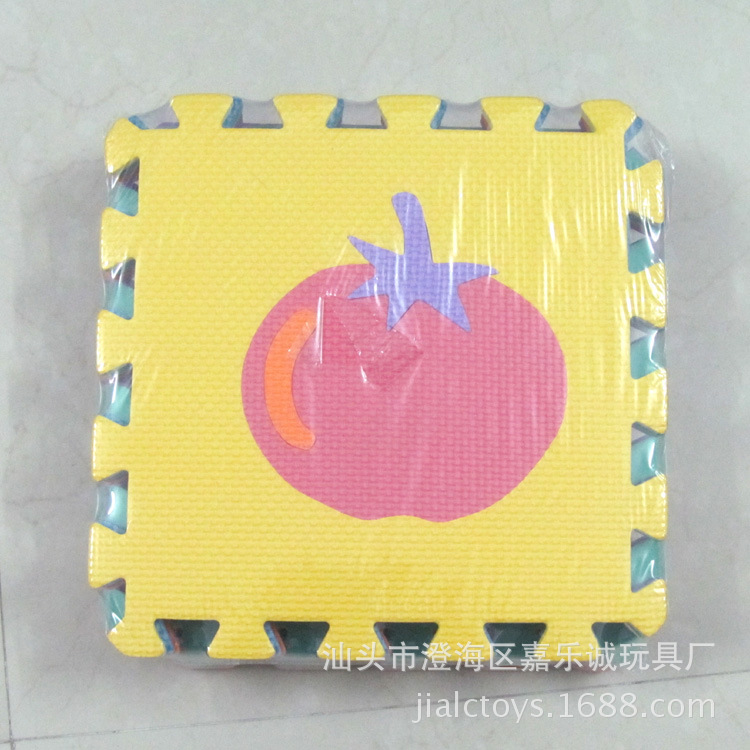 Tapete de Gateo Encastrable de EVA, 10 Piezas, Antideslizante e Impermeable