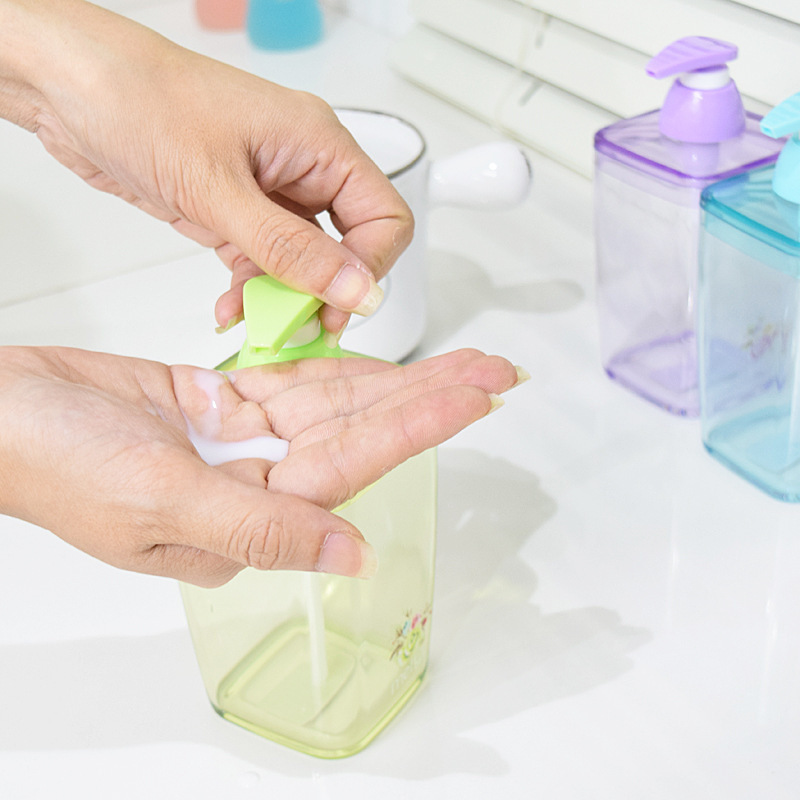 DIY Portable Travel Bathroom Hand Sanitizer Bottle Shampoo Lotion Dispenser Shower Gel Press Dispenser Bottle