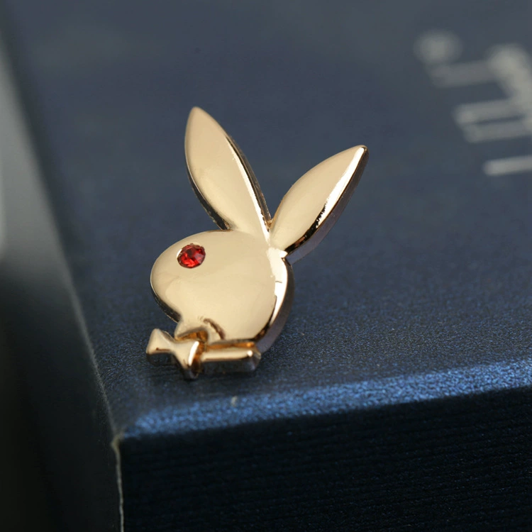 Кружок-брелок Rabbit, аксессуар, булавка