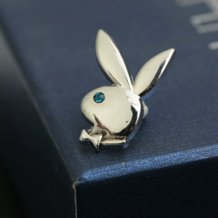 Кружок-брелок Rabbit, аксессуар, булавка