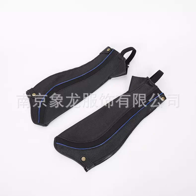 跨境 头层牛皮马术护腿 骑马恰普斯 chaps 马术用品 厂家批发