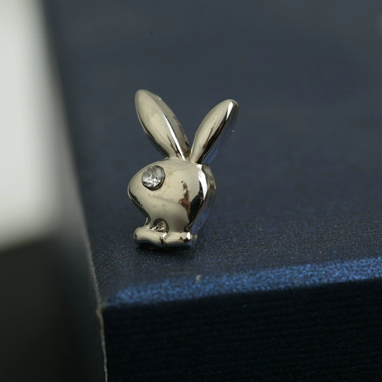 Кружок-брелок Rabbit, аксессуар, булавка