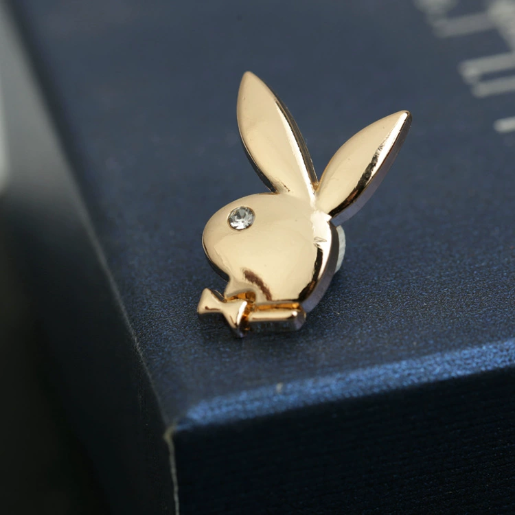 Кружок-брелок Rabbit, аксессуар, булавка