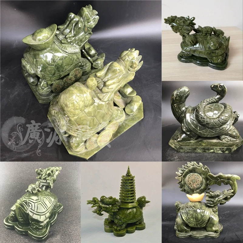 Dragon-shaped decoration jade, wholesale, Chinese style, Birthday gift