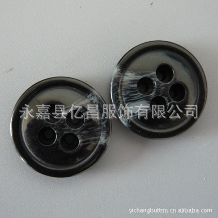 纽扣厂家直销树脂棍花西服扣 花纹扣子钮扣 大衣外套辅料