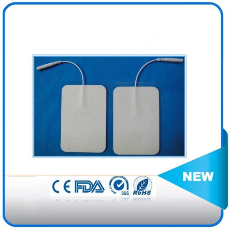 厂家直销中低频电疗数码经络按摩器凝胶电极贴片康复理疗电极片