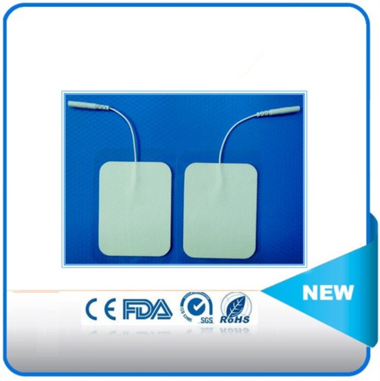 厂家直销4*6中低频电疗数码经络按摩器凝胶贴片电极理疗按摩保健