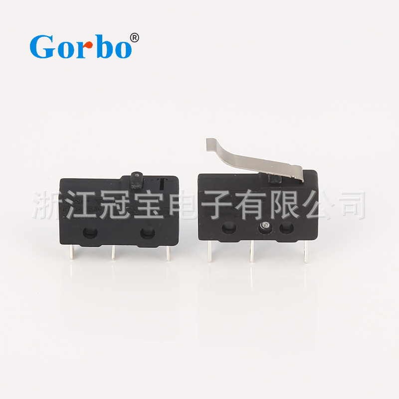供应XCK-009D热水器小家电开关带直柄小型微动开关咖啡机微动开关
