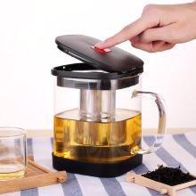 爆款加厚玻璃泡茶壶高硼硅茶壶防撞滤茶煮茶器新品茶具礼品饮水壶