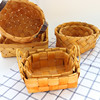 Fruit storage system, woven strawberry, basket, handmade, bread