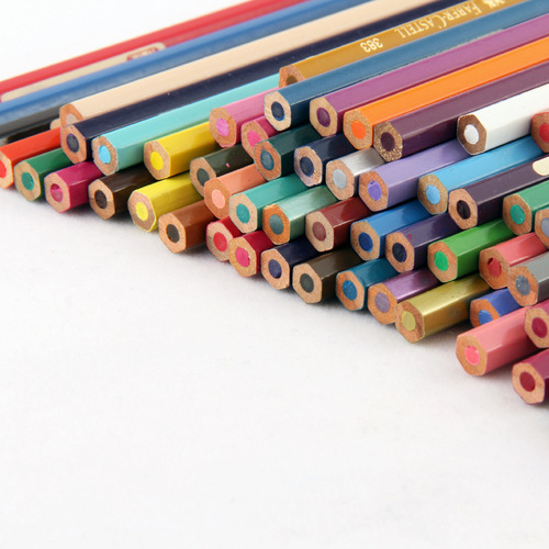 Derwent Classic Single Colored Pencils, Oil-Based Art Markers, Red & Blue Pencils, 399 Series, 12-Piece Set