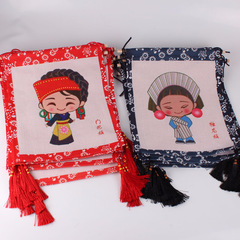 56 Ethnic Groups Wall Hanging for Kindergarten Classroom, Manufacturer Direct Sale Decorative Banner