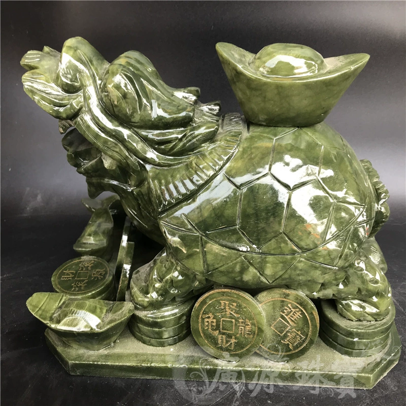 Dragon-shaped decoration jade, wholesale, Chinese style, Birthday gift
