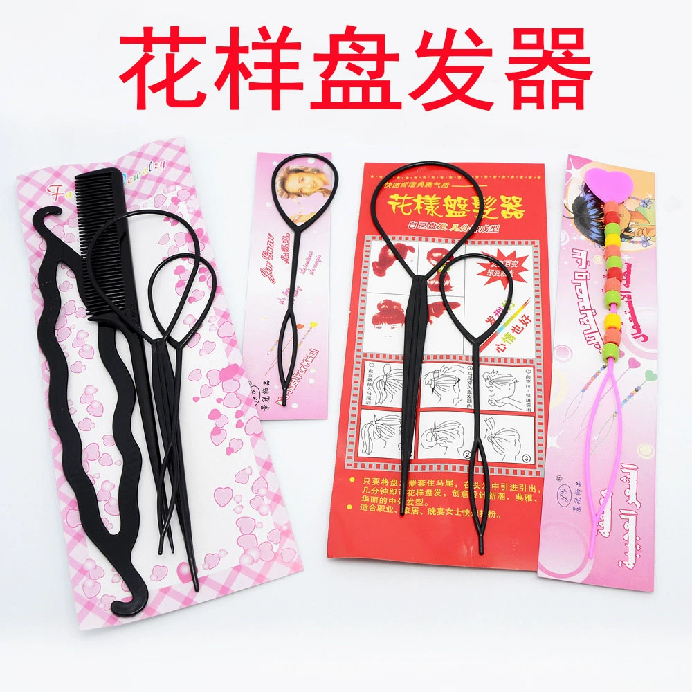 Handheld hairgrip, set, high-quality style