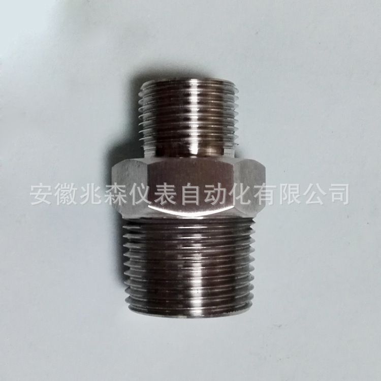 M20*1.5外-3/4NPT外 3|4NPT外螺纹转M20X1.5外螺纹 仪表转换接头