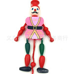 Деревянный солдат со шнуром, деревянная марионетка, игрушка