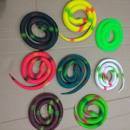 Rubber Snake 75cm Toy Snake Hot Selling Simulation Tricky Scary Toy Creative Soft Rubber Snake Stall Toy Lizard