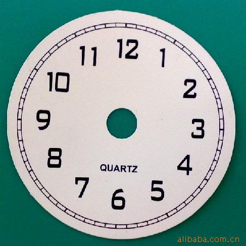 供应PVC刻度表标签 时钟仪表专用PVC标签