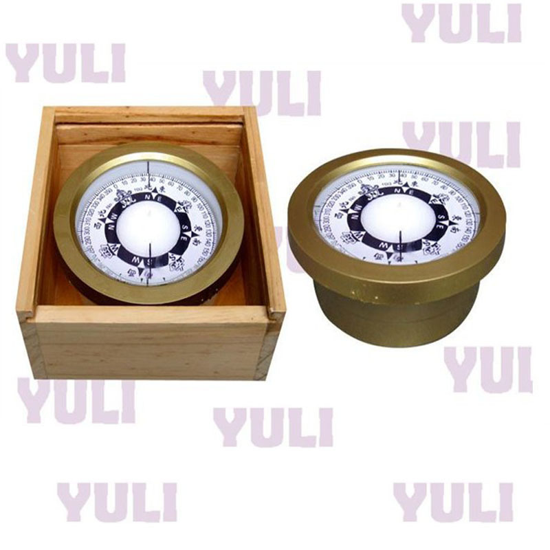 供应鱼利牌全塑木盒|罗经|罗盘|（4寸无灯无环）