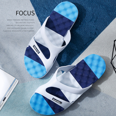 拖鞋男夏外穿潮流拖鞋男夏季情侶一字拖鞋防滑耐磨沙灘拖鞋男拖鞋