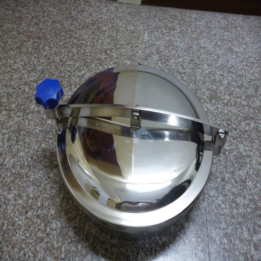 专业生产 不锈钢常压快开人孔 带压条式人孔