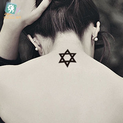 跨境防水汗一次性紋身貼紙 個性原宿小清新男女款紋身貼 廠家批發