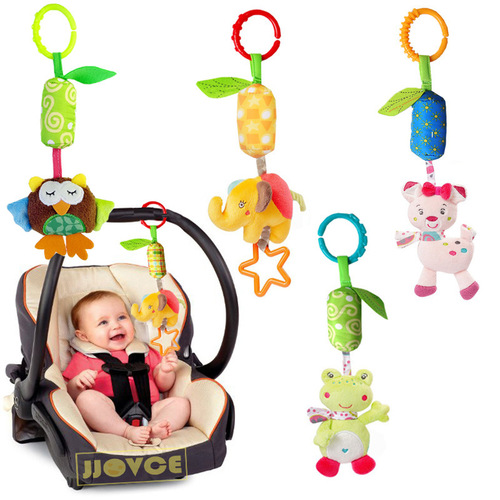 JJOVCE wind chime baby stroller pendant bed hanging bed around bedside rattle newborn 01 year old baby toy BB device