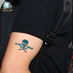 跨境防水一次性英文紋身貼紙 個性原宿小清新男女款文身 廠家批發