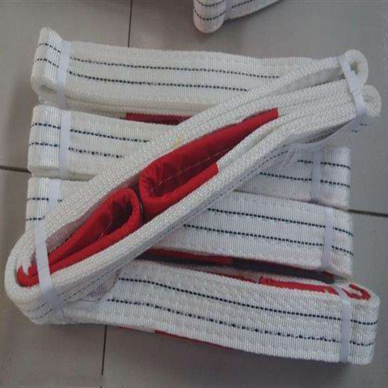 扁平双扣吊装带 彩色吊装带 环形加宽加厚耐酸洗吊装带