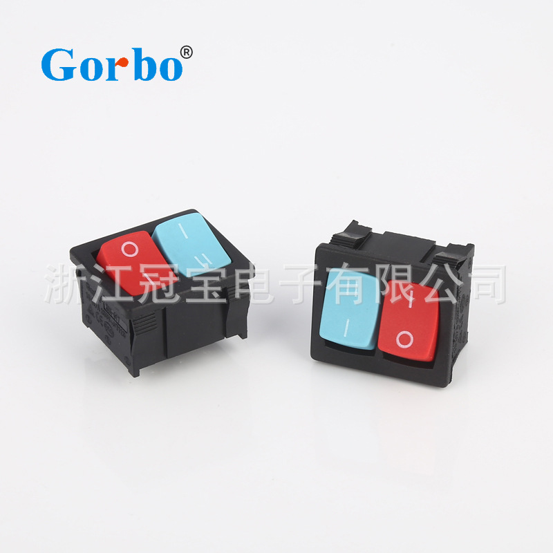 儿童电动小汽车电池开关摩托车开关按钮小型器具翘板小开关按钮