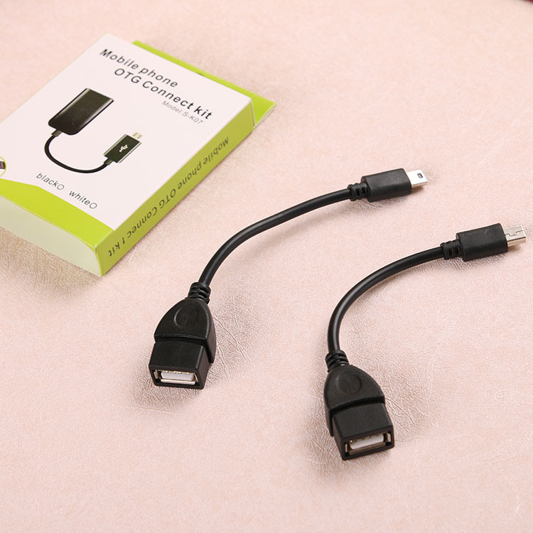 V8/MICRO/MINI/type-c Android usb mobile phone OTG cable U disk handle tablet computer adapter cable