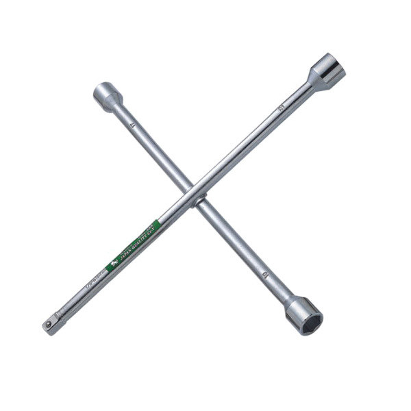 威力狮 方头十字轮胎扳手17-19-21-1/2"mm14X406MM 换胎扳手 WS2