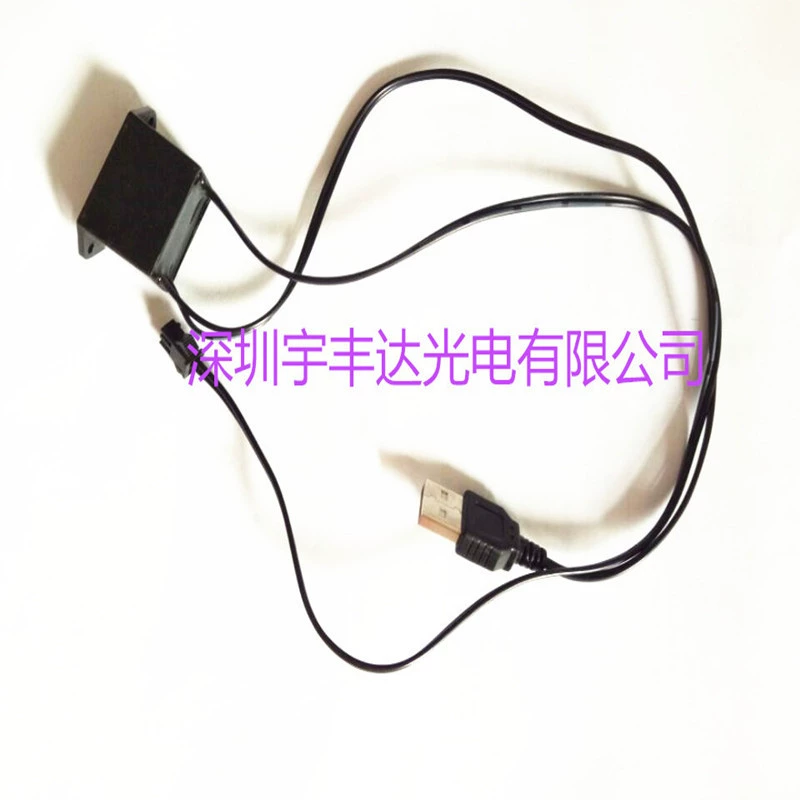 Новый драйвер EL Cold Light с интерфейсом USB, заполняющий клей, светящийся световой драйвер, автомобильная лампа, электронные продукты