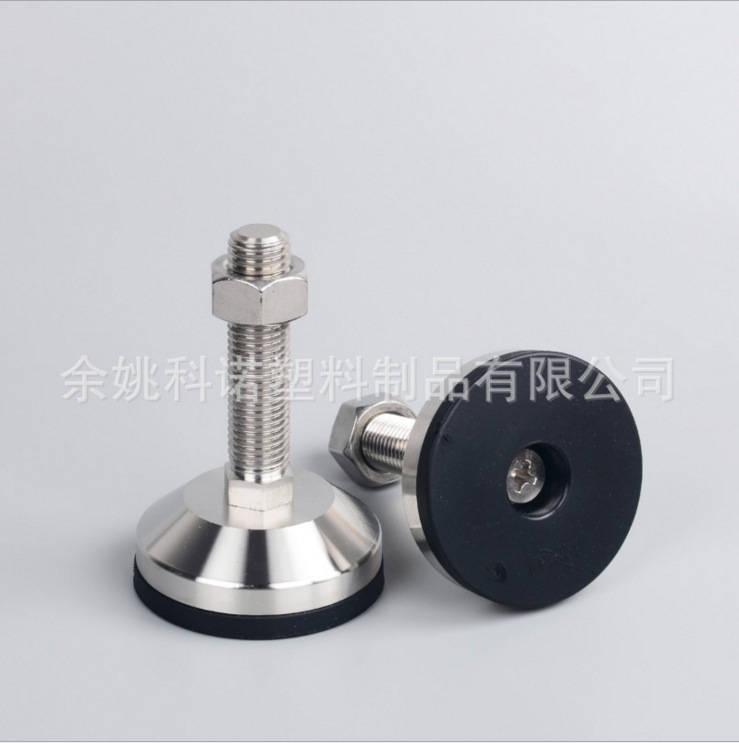 不锈钢聚氨酯地脚 固定垂直调节地脚 聚氨酯减震调整地脚重型地脚