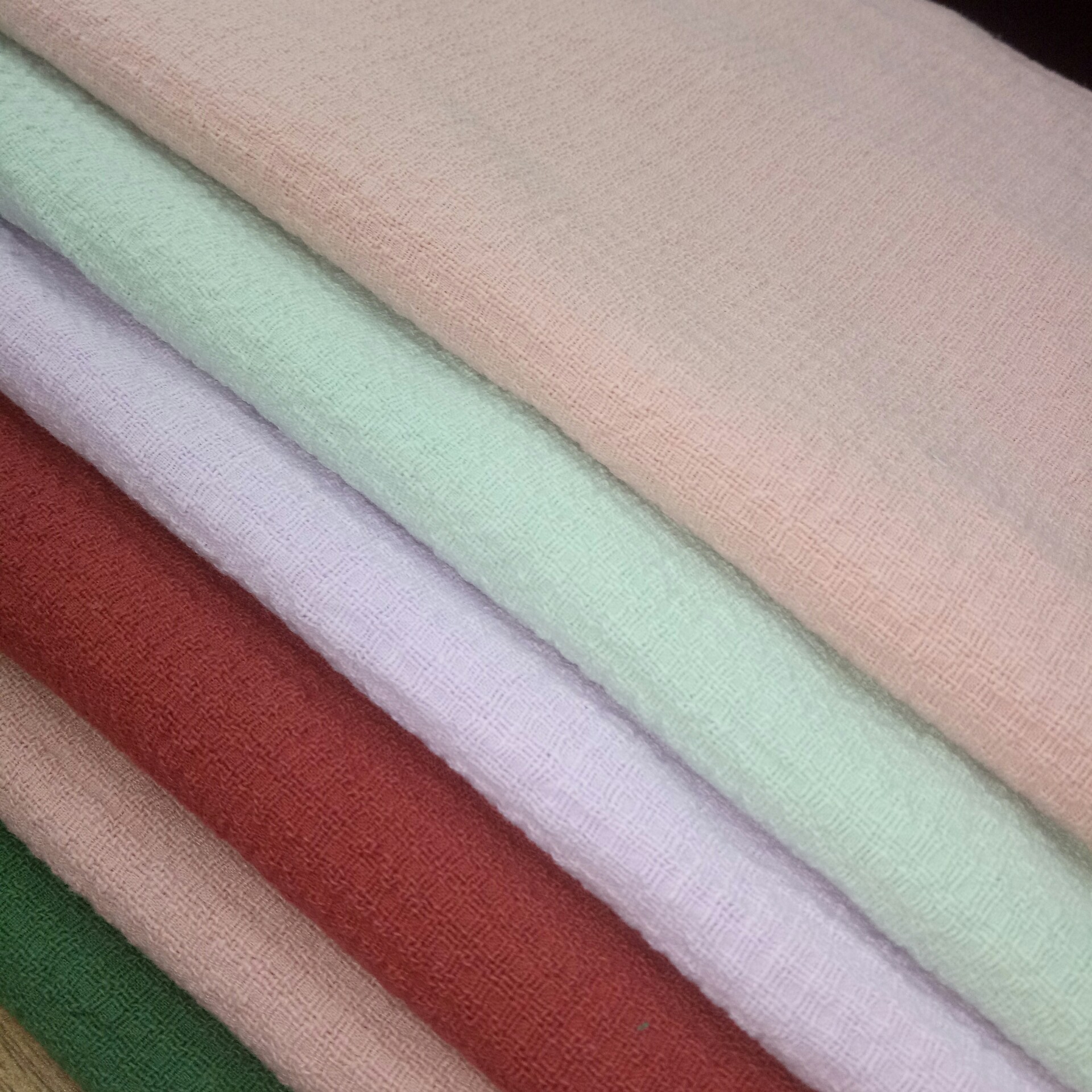 全棉染色提花布时装童装女装面料春夏休闲服家居服小方格布料