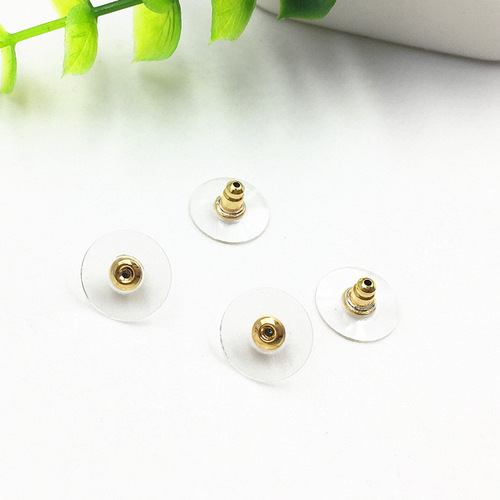 Cross-border supply golden titanium steel band film earplugs film bullet plugs stainless steel ear plugs earplugs ear bundles