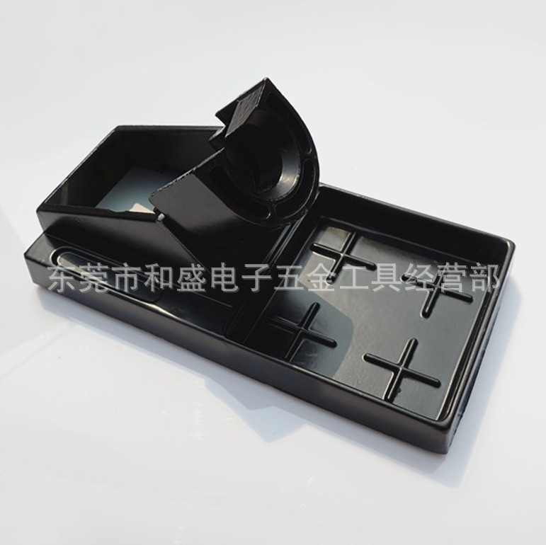 送海绵批发936 937焊台 铝合金烙铁架 金属焊铁座