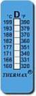 S-British Imported Thermax Thermal Test Strip 8d: 160-199 градусов изменения цвета 8 Температура дисплея D-тип измерение температуры