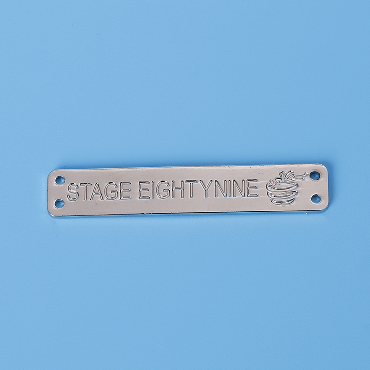 供应 行李箱标牌 铝片印刷腐蚀标牌 箱包皮具高光电镀标牌 定