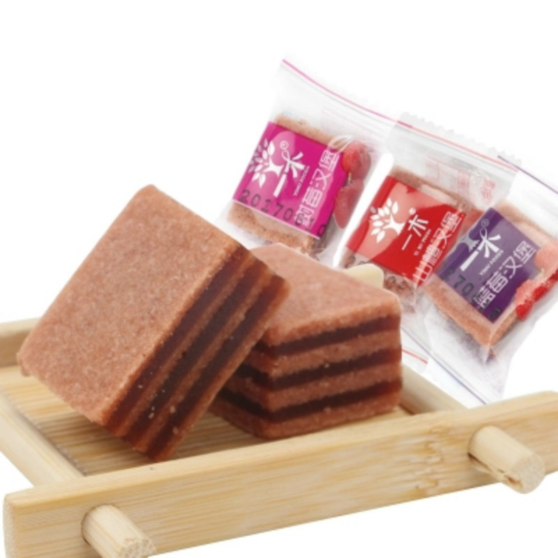 Yimu original hawthorn slice burger 5 pounds round square multi-series special snacks snacks