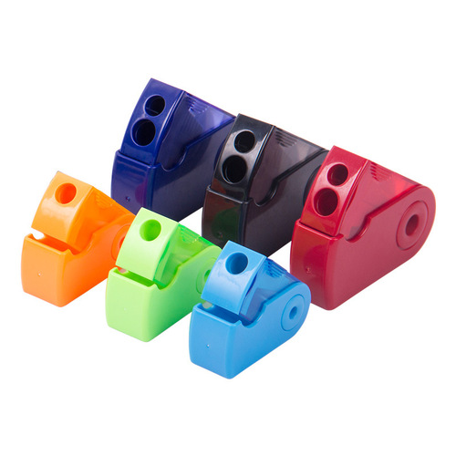 German Faber-Castell pencil sharpener 1827 manual single hole double hole trade pencil sharpener black plastic pencil sharpener