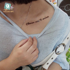 Cross-border waterproof sweat transfer tattoo stickers disposable personalized tattoos small fresh tattoo stickers wholesale