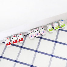 kt猫小卡通铃铛金属工艺品厂家直销DIY手机包包U盘饰品挂创意铜制