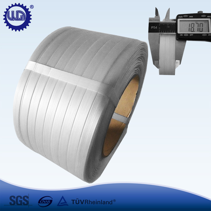 源头工厂批发聚酯纤维打包带包装19MM*600米纤维打包带批发