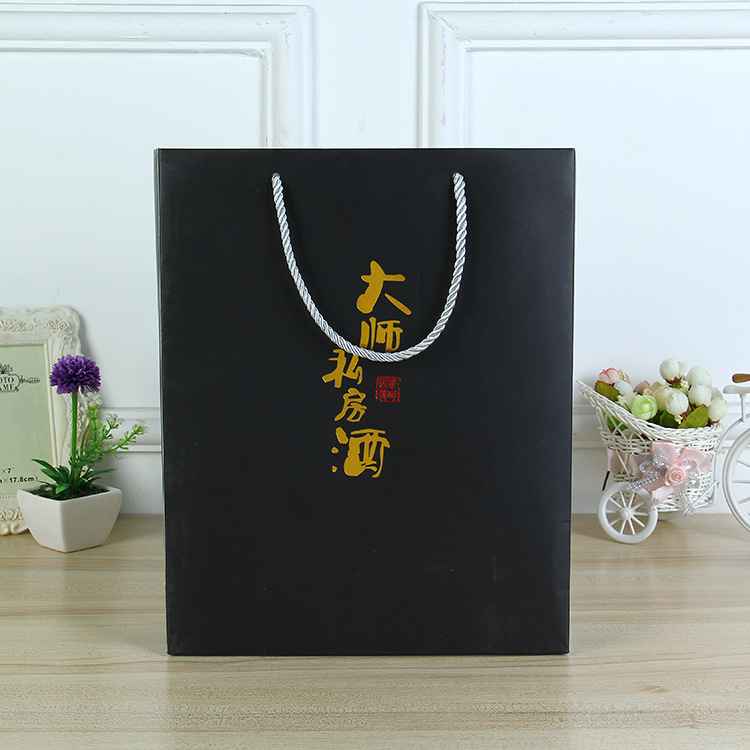 厂家直供红酒UV手提天地盖酒盒  山茶油包装盒 手提袋 可加印LOGO